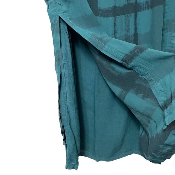 RISONA Grid Pattern Midi Skirt M/L - Picture 6 of 8